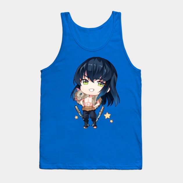 Inosuke Fanart Tank Top by YayaChann